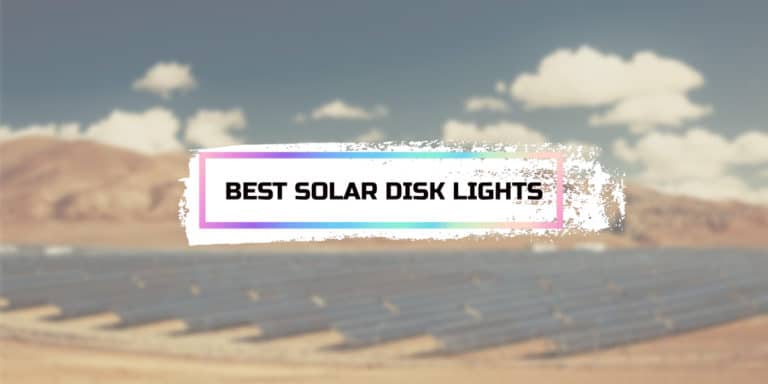 Best Solar Disk Lights