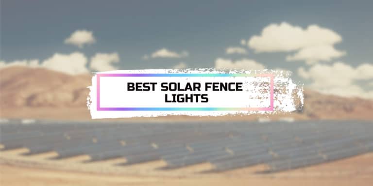 Best Solar Fence Lights