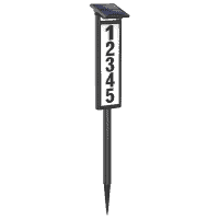 Best Solar Address Lighting Best Overall